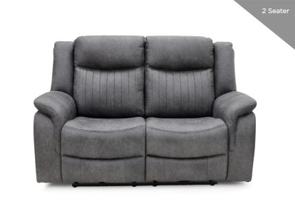 Darlington 2 Seater Recliner - Grey