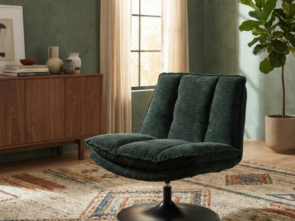 Bella Accent Chair- Dark Green