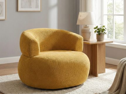 Daisy Accent Chair- Mustard