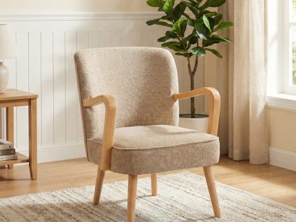 Eliza Accent Chair- Oatmeal