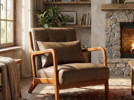 Juniper Accent Chair- Brown