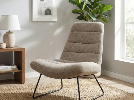 Reese Accent Chair- Taupe