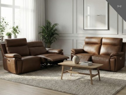 Ashby 2.5+2  Electric Suite - Tan