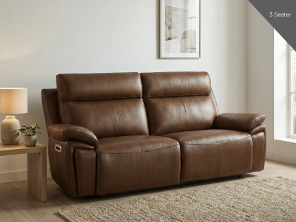 Ashby 2.5 Seater Electric - Tan