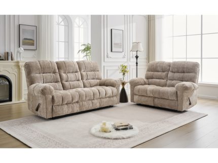 Cloud Recliner Suite 3+2 Manual - Beige