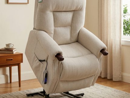 Astoria Dual Motor Lift & Tilt Chair- Beige