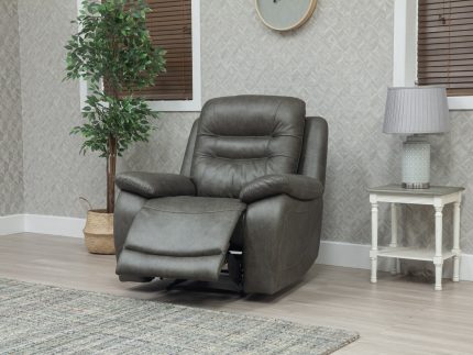 DANE HUNTER GREEN - FABRIC RECLINER CHAIR