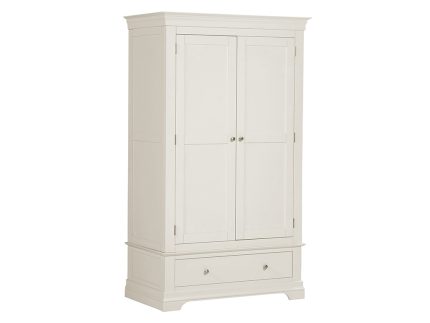 Bordeaux 2 Door Wardrobe - Ivory