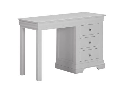Bordeaux 3 Drawer Dressing Table - Pebble Grey