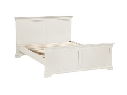 Bordeaux 5' Bed High Foot End - Ivory