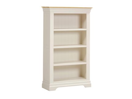 Bordeaux Bookcase - Ivory/Oak