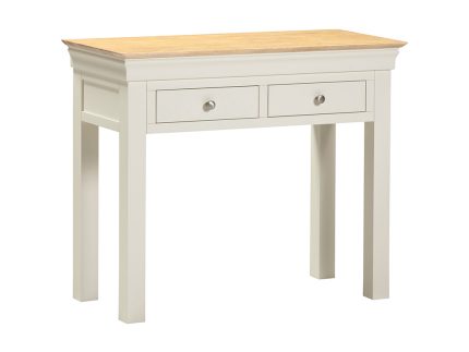 Bordeaux Console Table - Ivory/Oak