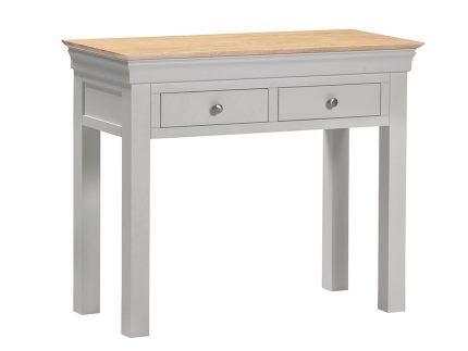 Bordeaux Console Table - Pebble Grey/Oak