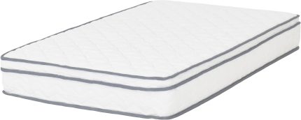 Yasmin 4' Small Double Roll-Up Mattress 24cm (Pocket Spring) - White