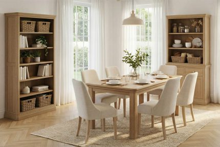 Dursey Dining Table Rectangle 1600 - Natural - LV