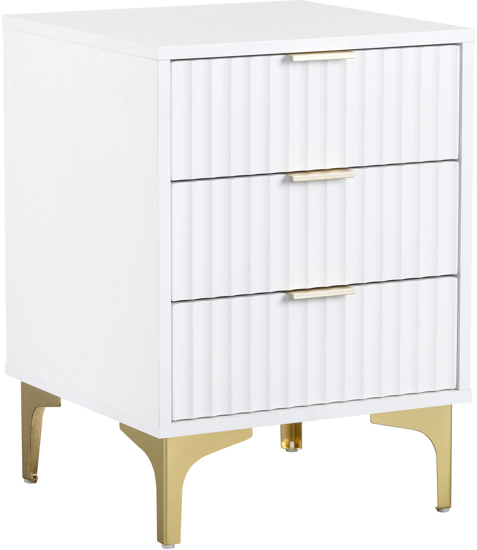 Miami 3 Drawer Bedside